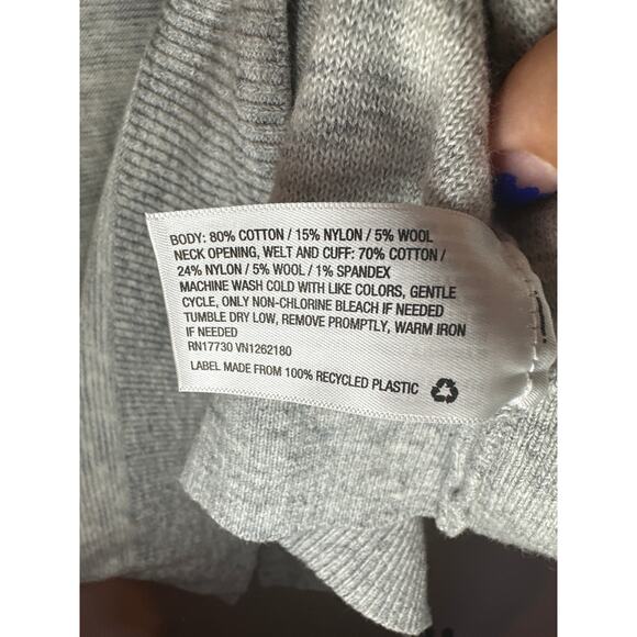 Goodfellow Gray Long Sleeve Sweater Size XL - Picture 5 of 5